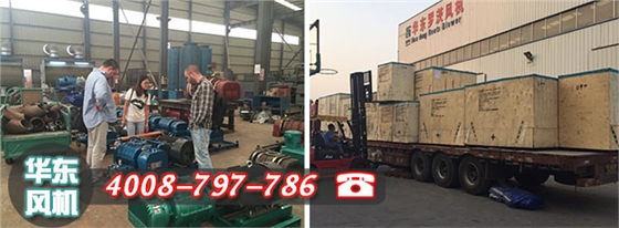 羅茨風機國外項目驗貨及發貨現場 羅茨風機國外項目驗貨及發貨現場