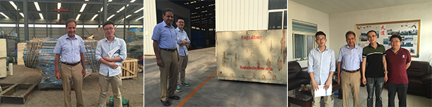 【出口】印度客戶來場驗貨 華東羅茨風機再銷印度 【出口】印度客戶來場驗貨 華東羅茨風機再銷印度