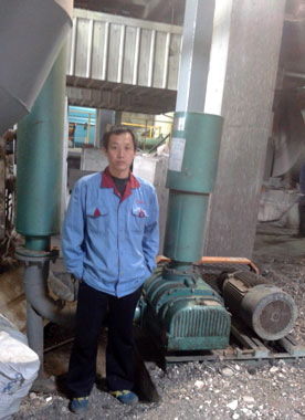 浙江金華羅茨風機現場 浙江金華羅茨風機現場