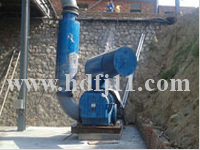 華東案例-陜西開達化工L94二葉羅茨風機安裝現場