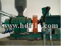 華東案例-北京神霧集團項目煤氣加壓機使用現場