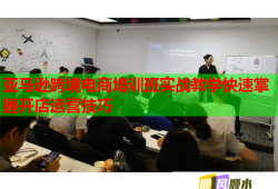 亞馬遜跨境電商培訓(xùn)班實戰(zhàn)教學(xué)快速掌握開店運營技巧