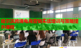 哈爾濱跨境電商營銷實(shí)戰(zhàn)培訓(xùn)與策略提升課程