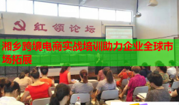 湘鄉(xiāng)跨境電商實(shí)戰(zhàn)培訓(xùn)助力企業(yè)全球市場拓展